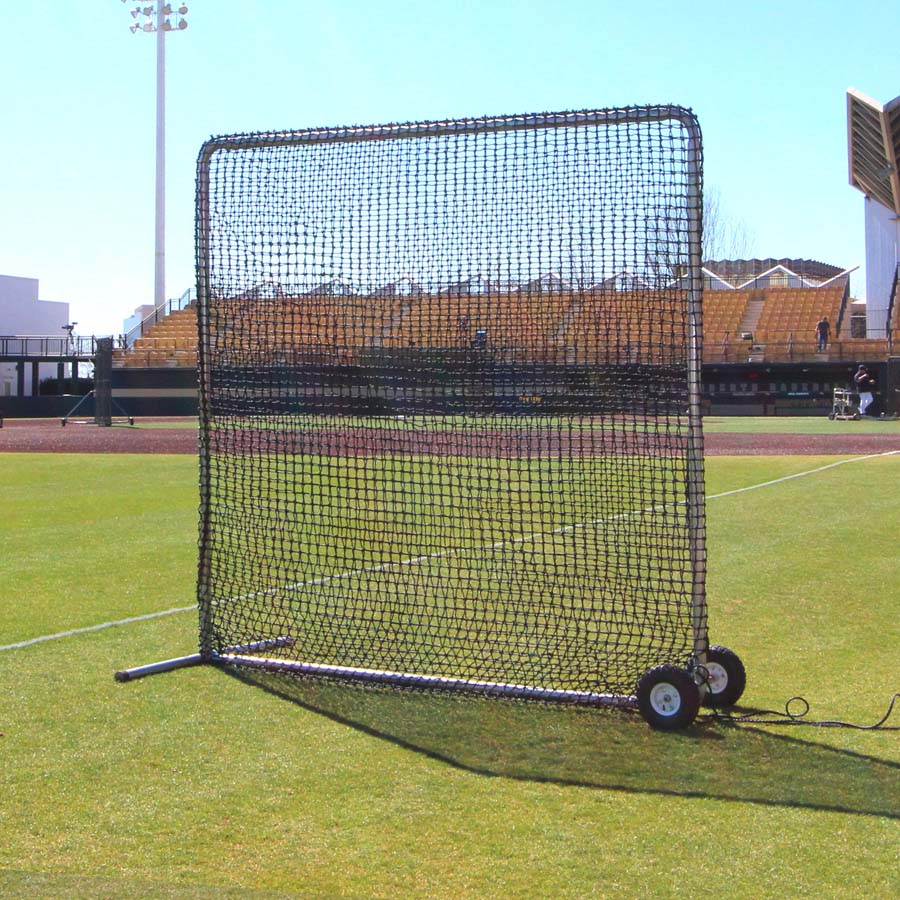 Cimarron Sports 10' x 10' Fielder Net and Premier Frame with Wheels