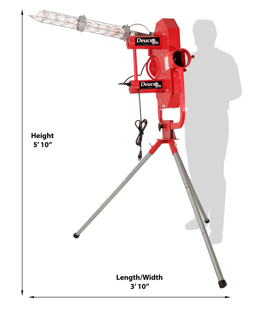 Heater Sports Deuce 2 Wheel Machine With Auto Ballfeeder