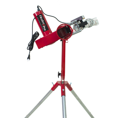 Heater Pro Fastball & Curveball Pitching Machine With Auto Ball Feeder