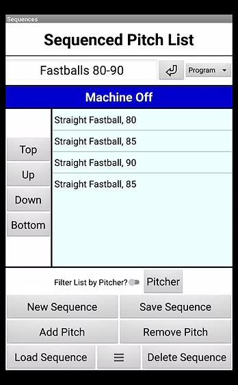 Spinball IPITCH SMART Pitching Machines