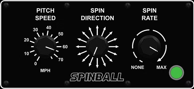 Spinball "The Spinny Mini" Three Wheel Mini Pitching Machine